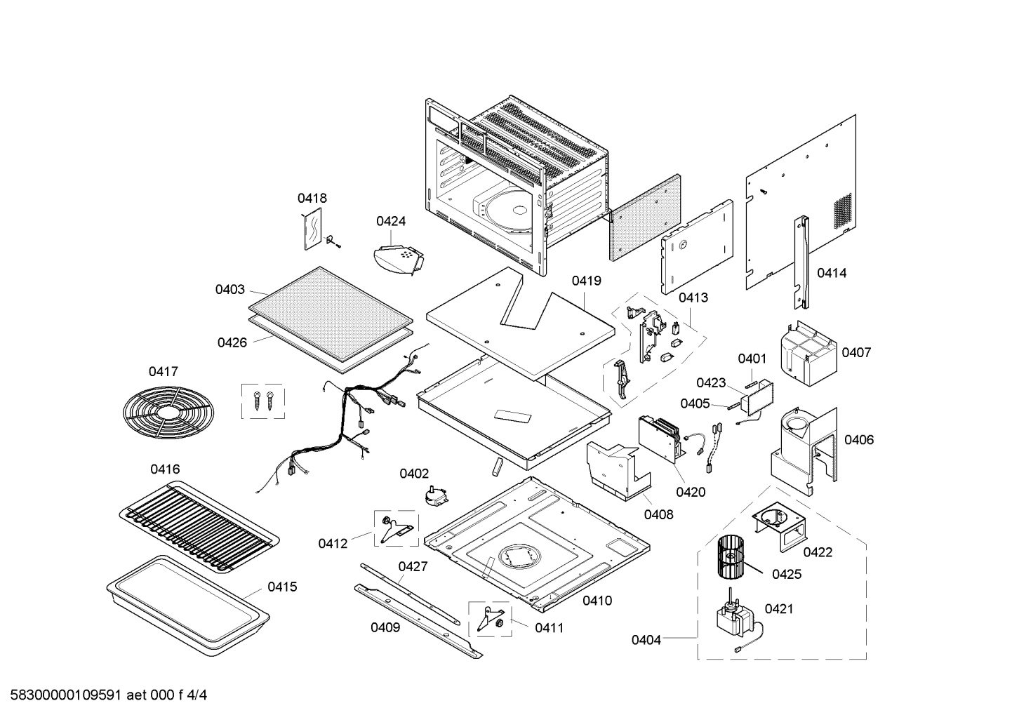 I have a problem with a Neff Microwave, Model H5972N0GB/01 and am