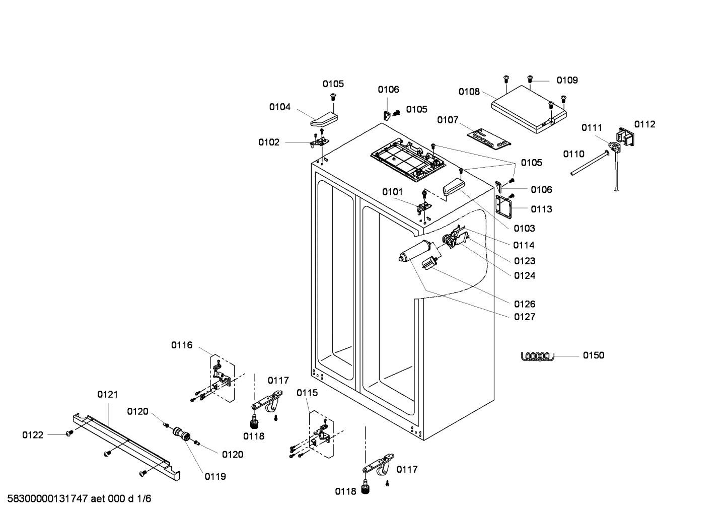 We have an American neff fridge freezer. The ice dispenser has stopped