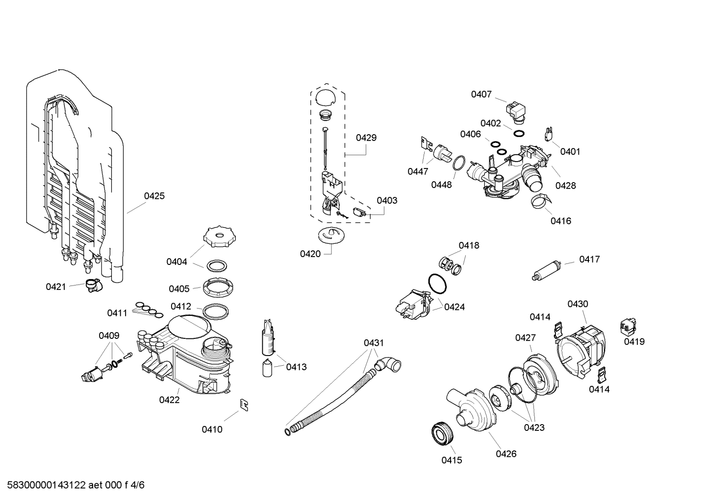My neff dishwasher seems to be stuck on the pump cycle. it werrs away