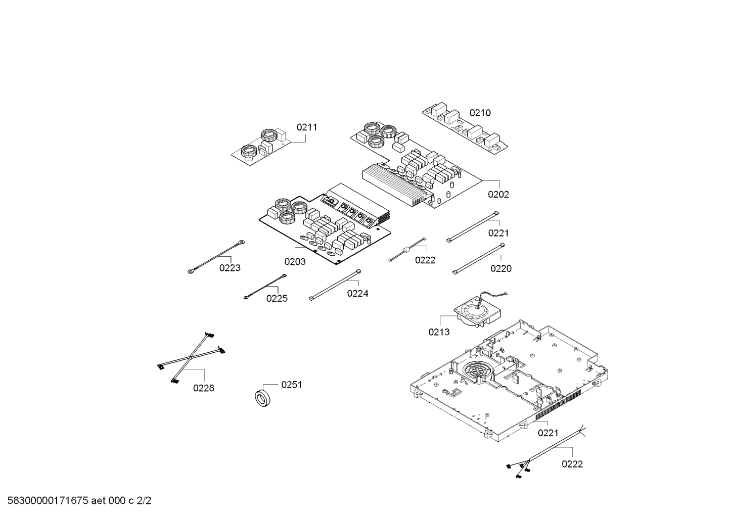 I a neff induction hob but 3 rings not working, error code 9 back to
